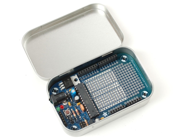 Mintronics: Menta microcontroller board